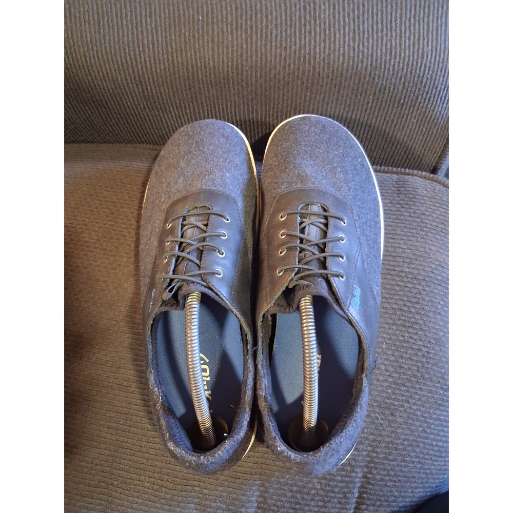 Olukai Nohea Moku Mens Boat Water Surf Beach Shoes Sz 11 Navy Fabric Breathable - Picture 5 of 8